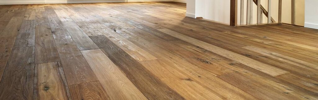 real wood planked floor boards