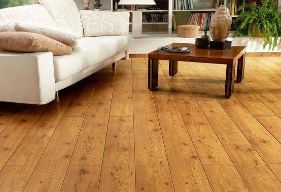 Chestnut Laminate flooring living room