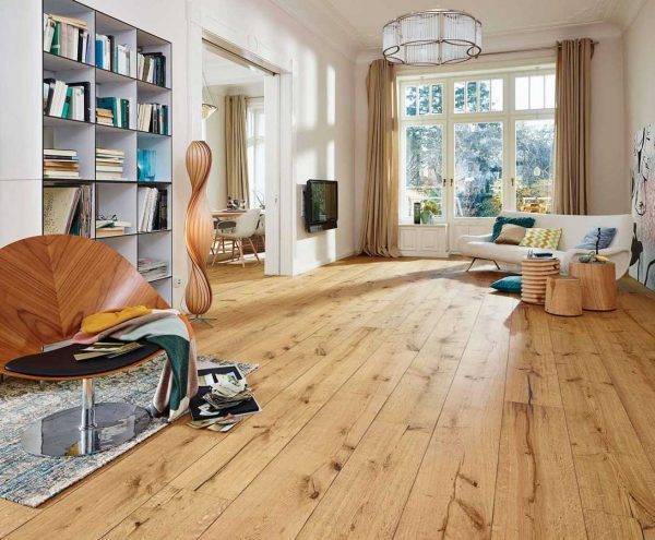 oak laminate floor boards living room