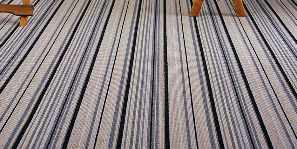 striped loop pile grey carpets