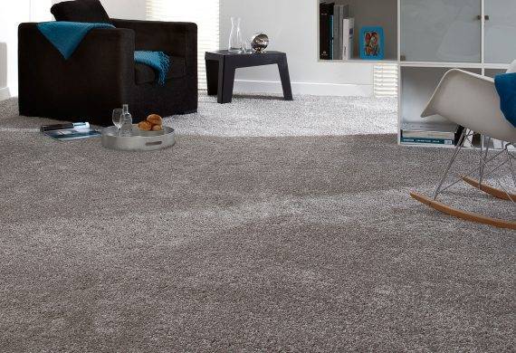 Saxony carpet grey