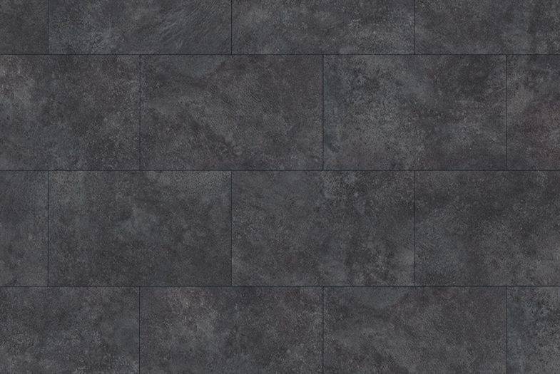 Egger Aqua waterproof Cremento black laminate floor tiles