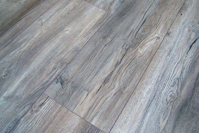 Kronotex Harbour Grey Oak laminate flooring 12mm AC5