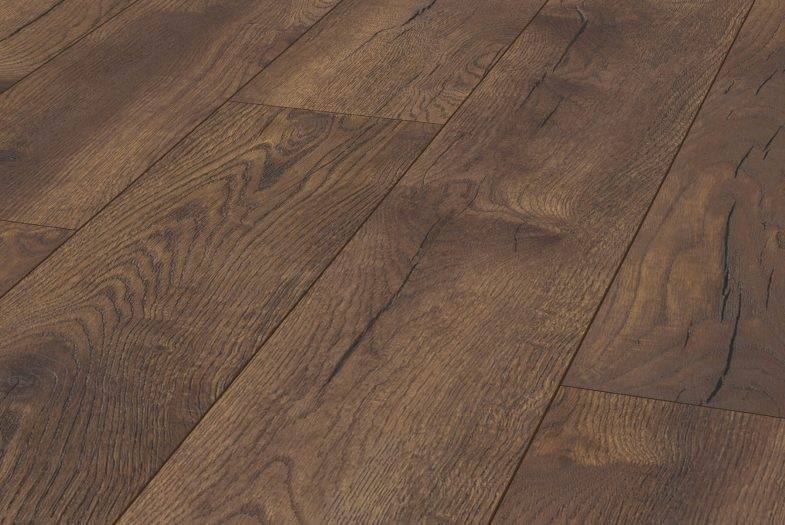 Kronotex Petterson Oak Dark laminate flooring