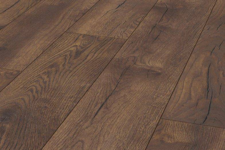 Kronotex Petterson Oak Dark laminate flooring