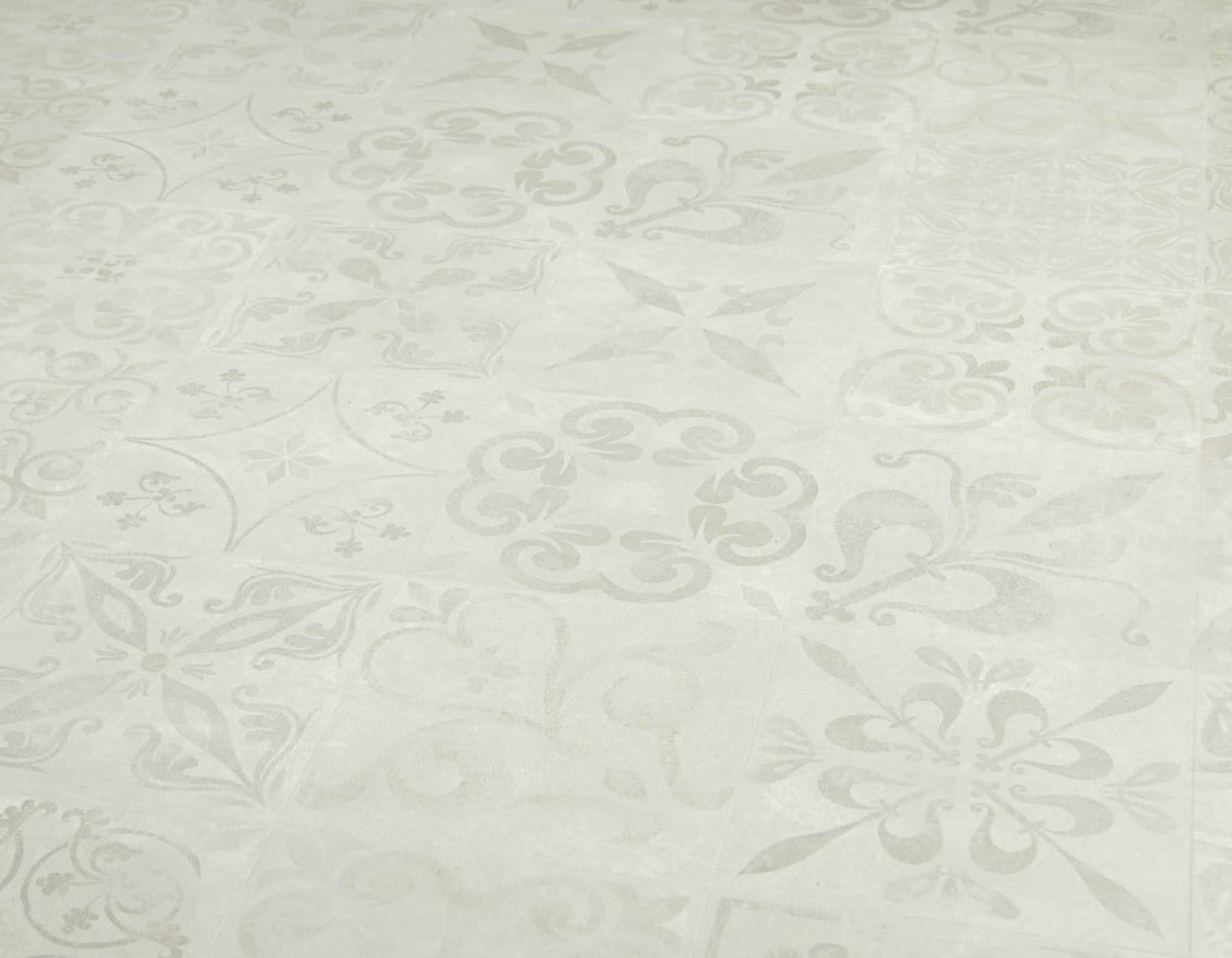 Faus traditional tile patterned laminate flooring