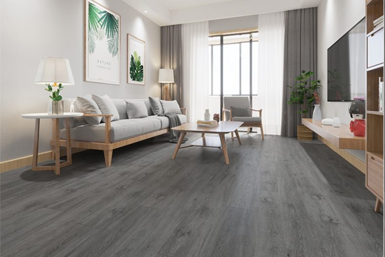 Carbon Oak LVT vinyl flooring click