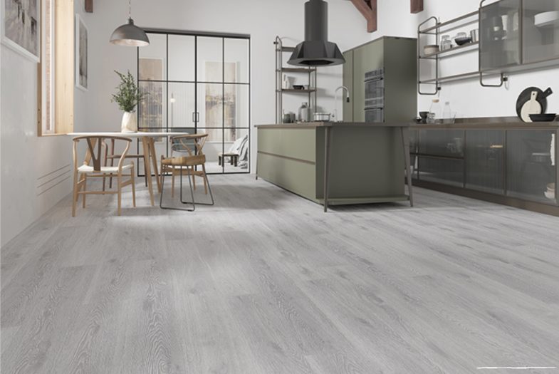 Silver Shadow grey LVT waterproof flooring click