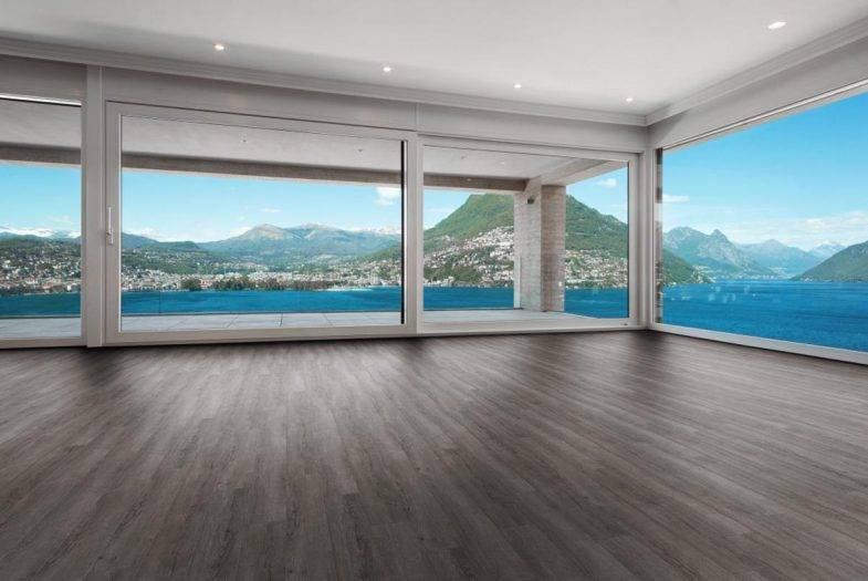 Luvanto Smoked Charcoal LVT click vinyl flooring