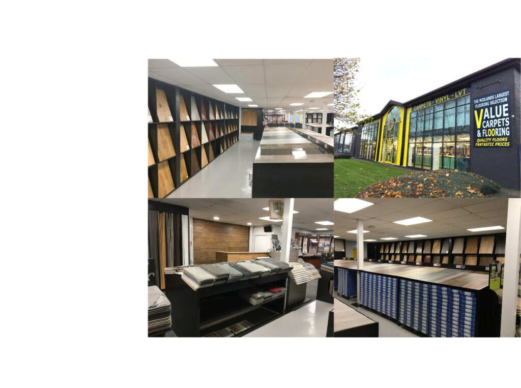 Value Carpets and Flooring Cannock Showroom
