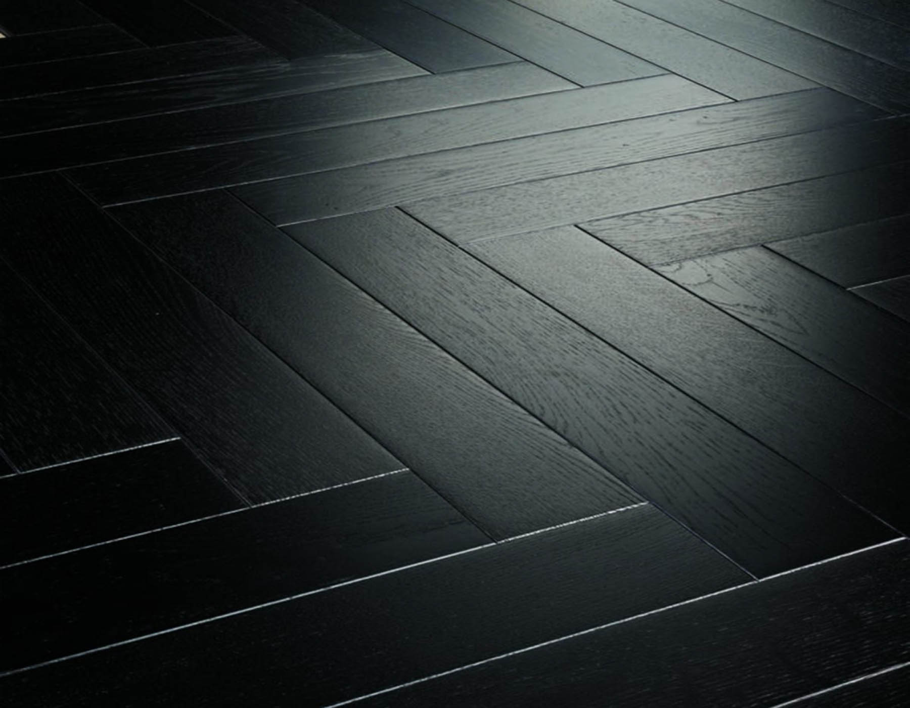 herringbone black oak laminate parquet flooring 12mm